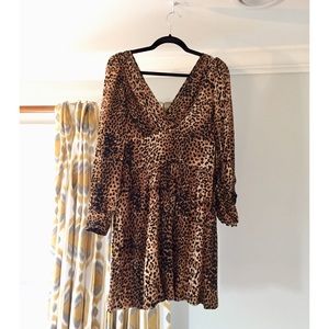 Bianca Dress in Leopard